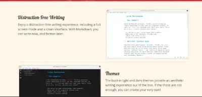 A screenshot of Ghostwriter markdown editor