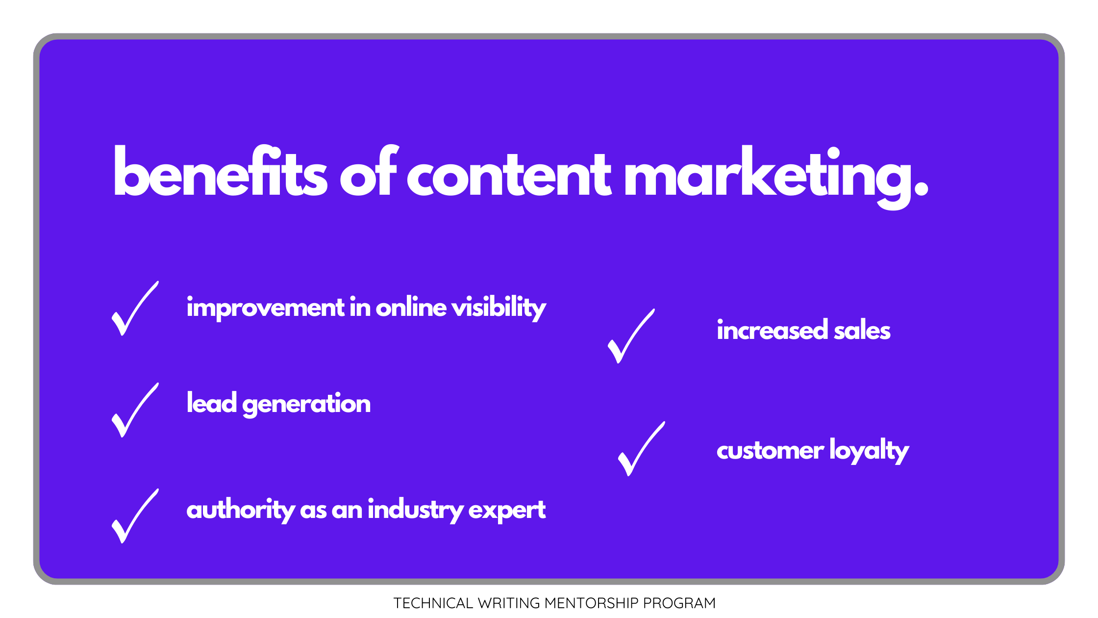 benefits of content marketing