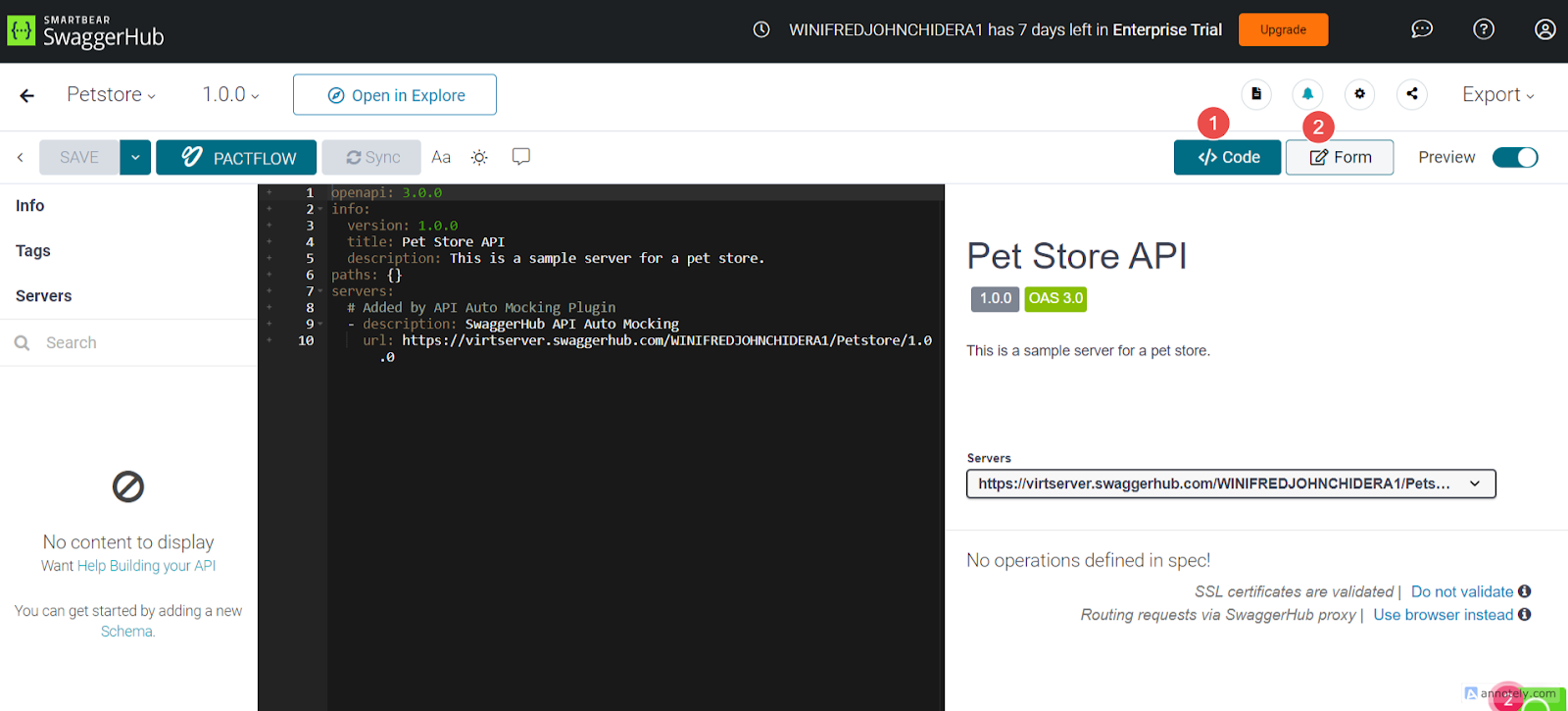 Code Editor vs Form View