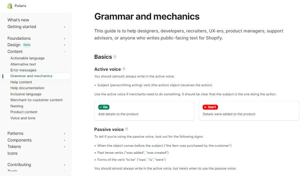 Google Developer Documentation Style Guide formatting section
