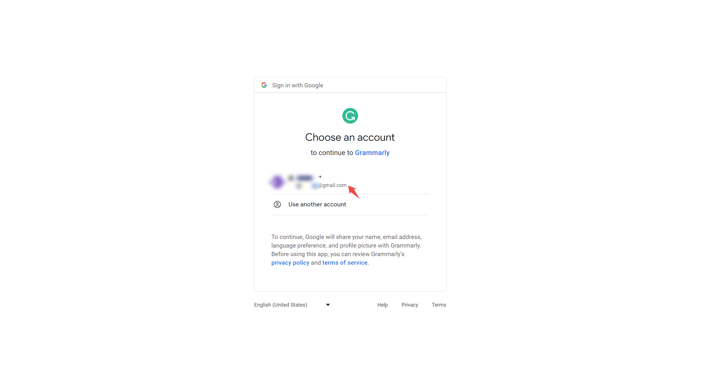 Grammarly email