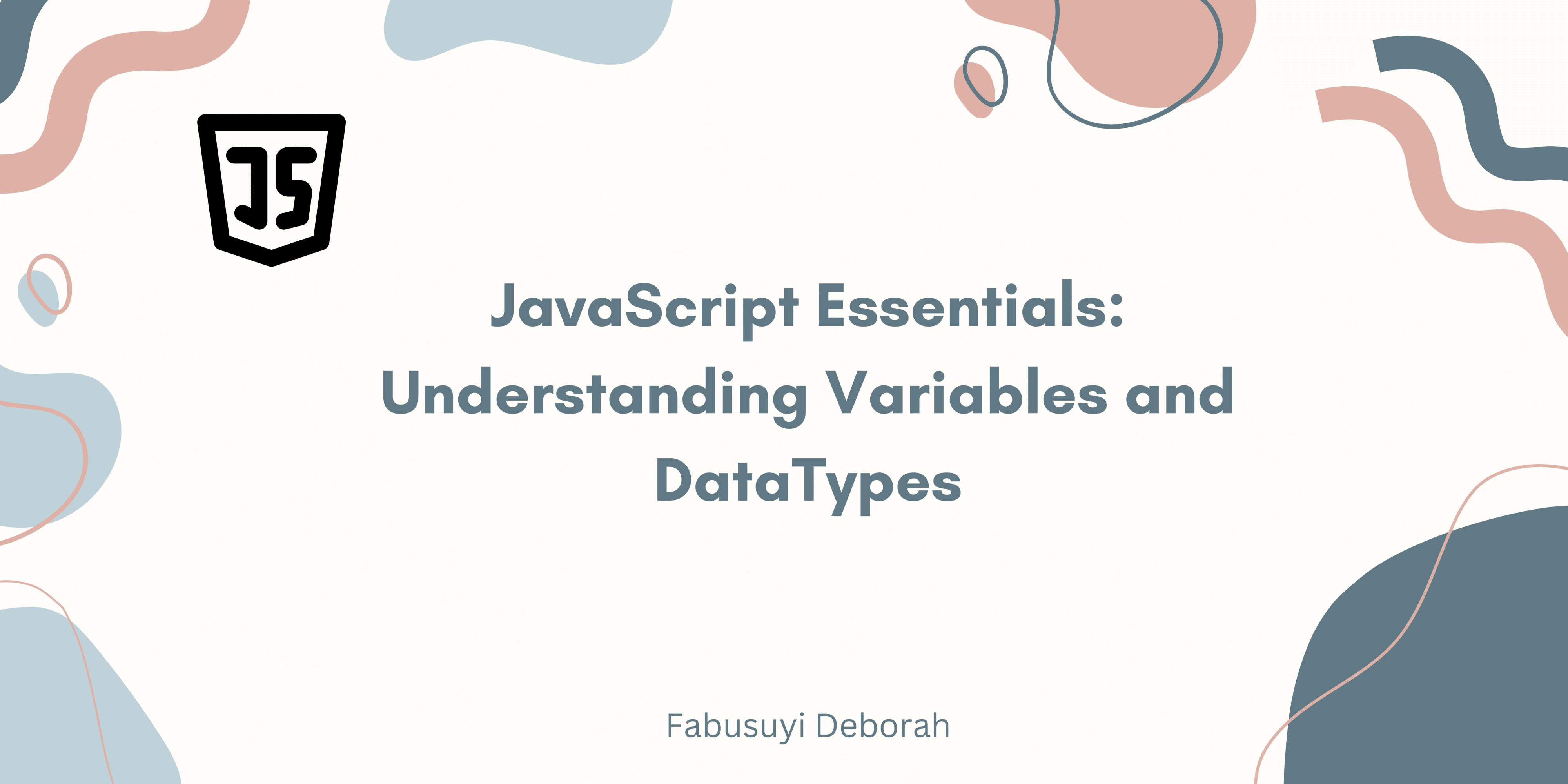 javascript variables and data types