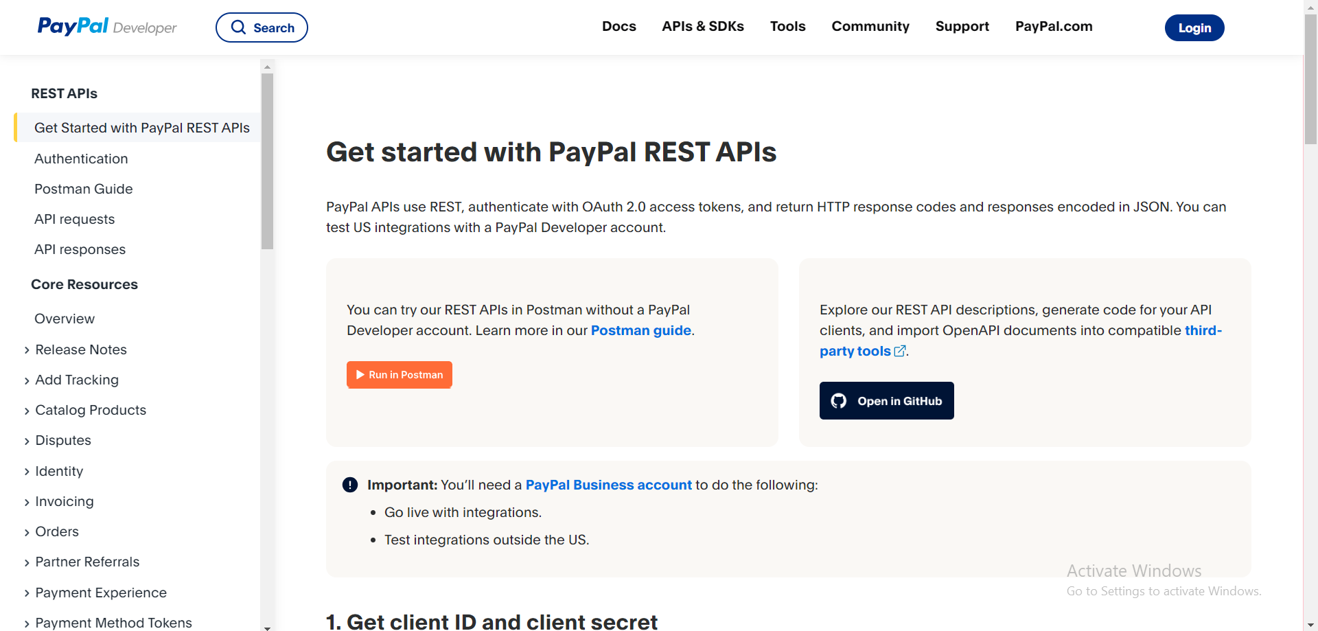 PayPal API