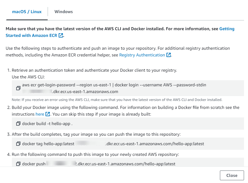View Push Command